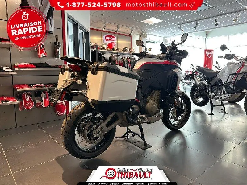 2025 Ducati Multistrada V4 Rally Travel & Radar Spoked Wheels thumbnail 3