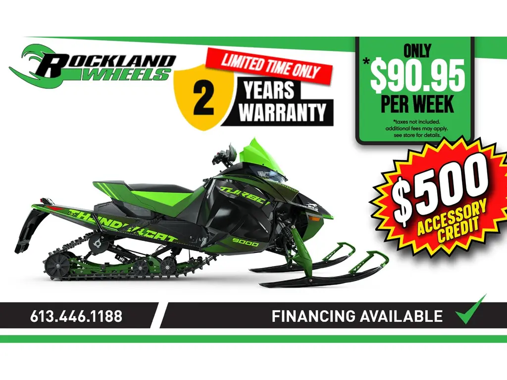 Arctic Cat ZR 9000 THUNDERCAT EPS ATAC 137  2026