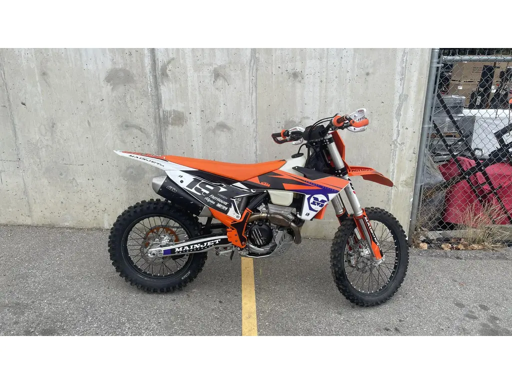 2023 KTM XC 350 F - Orange / White