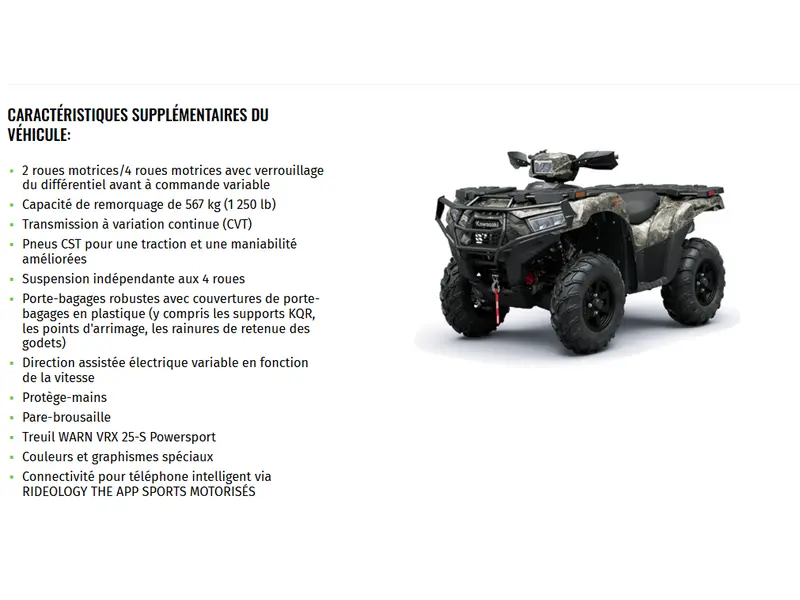 2026 Kawasaki BRUTE FORCE 750 EPS SE KVF 750 EPS SE