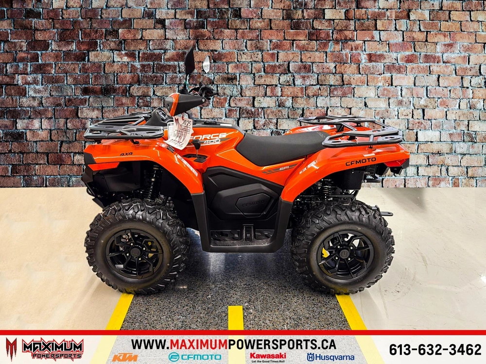 Cfmoto Cforce 400 1up - Lava Orange 2025 alt