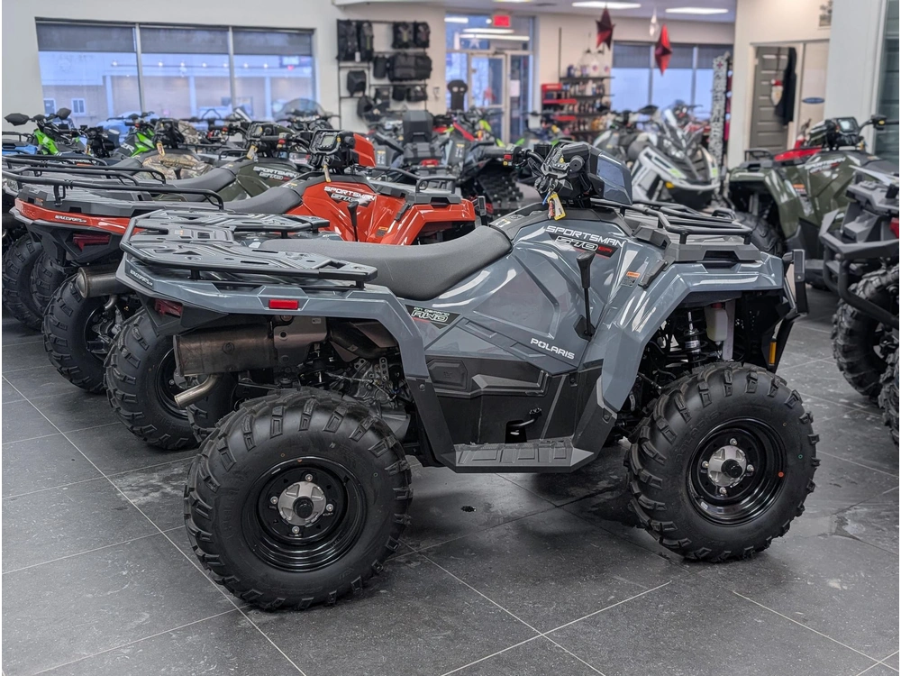 2025 Polaris Sportsman 570 Utility Hd - Stealth Gray Vtt Utilitaire Robuste | Promo + Crédit 1-2-3 Chance alt