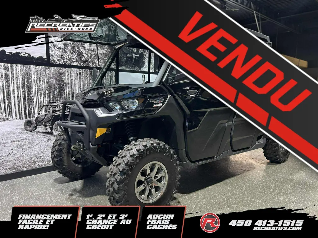 Can-Am DEFENDER MAX HD10 LONE STAR CAB 2023 - **SYSTEME AUDIO JBL!!**