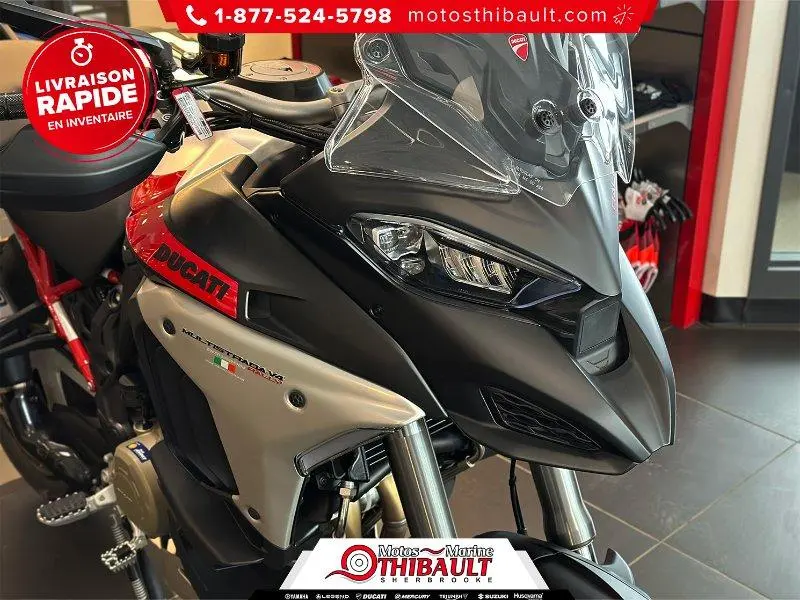 2025 Ducati Multistrada V4 Rally Travel & Radar Spoked Wheels thumbnail 12