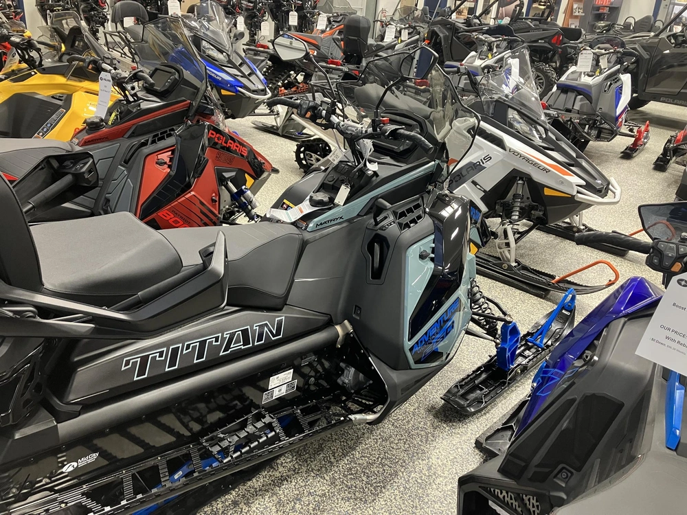 2026 Polaris S26ajn8rsm 850 Titan Adventure Ultimate 155 1.5" alt