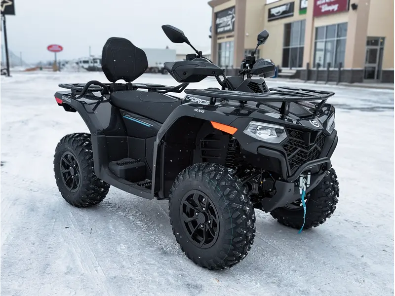 2026 CFMOTO CFORCE 400 Touring // Jet Black thumbnail 3