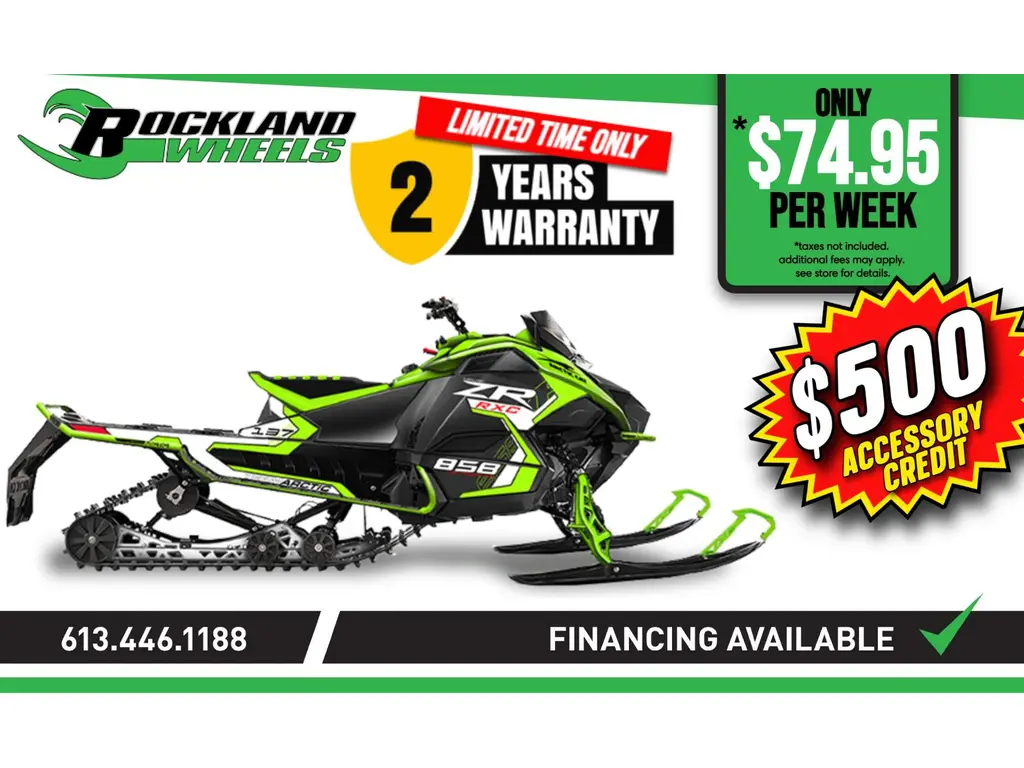 Arctic Cat ZR 858 R-XC ES 137 (SPORT GAUGE) 2026