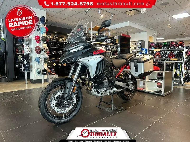 2025 Ducati Multistrada V4 Rally Travel & Radar Spoked Wheels thumbnail 7
