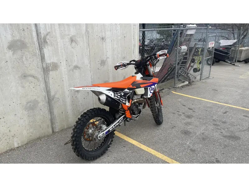 2023 KTM XC 350 F - Orange / White thumbnail 2