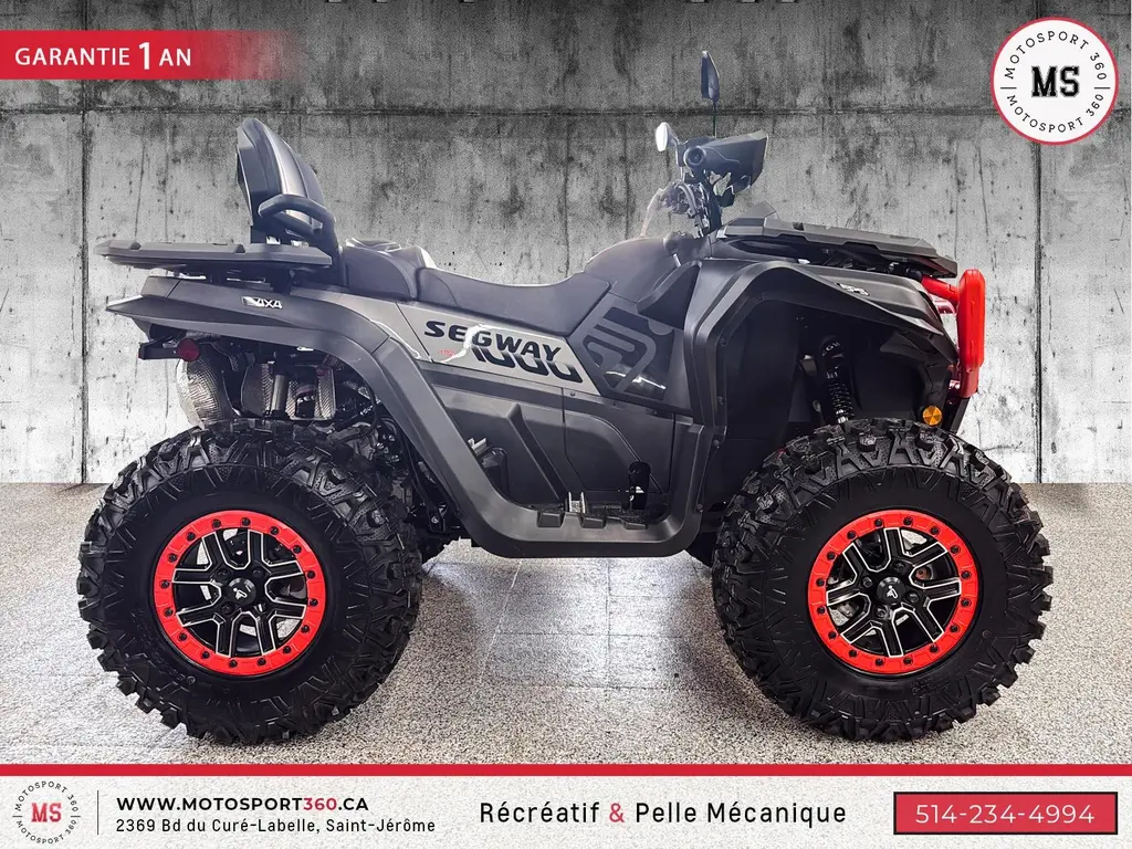 2026 SEGWAY AT10L PREMIUM W TENSIVE RED *NOUVEAUTÉ *