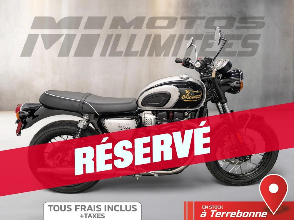 Triumph Bonneville T100 Icon 2025 alt