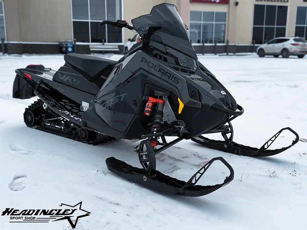 2025 Polaris Patriot Boost INDY VR1 137 Dynamix // Shadow Gray/Gloss Black