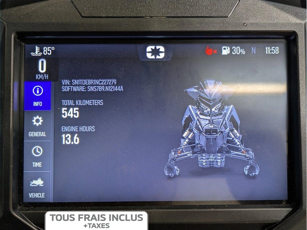 Polaris 850 Indy Adventure 137 X 1.25 Es 2022 alt