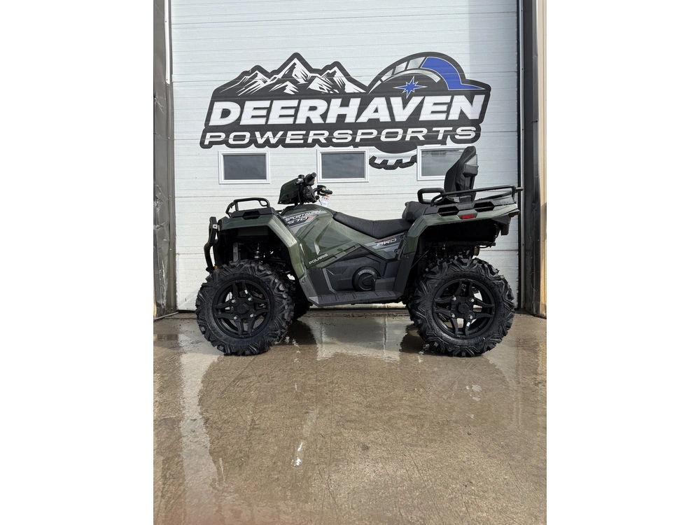 2026 Polaris Sportsman Touring 570 Premium Treeline Green Metallic alt