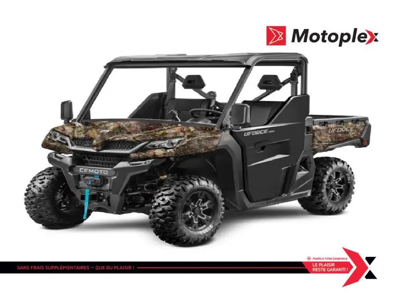 2026 CFMOTO UFORCE 1000 CAMOUFLAGE KANATI