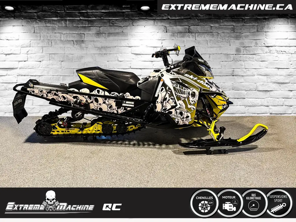 2016 SKIDOO MXZ X® 600 ETEC BAS KILOMÉTRAGE !!!!