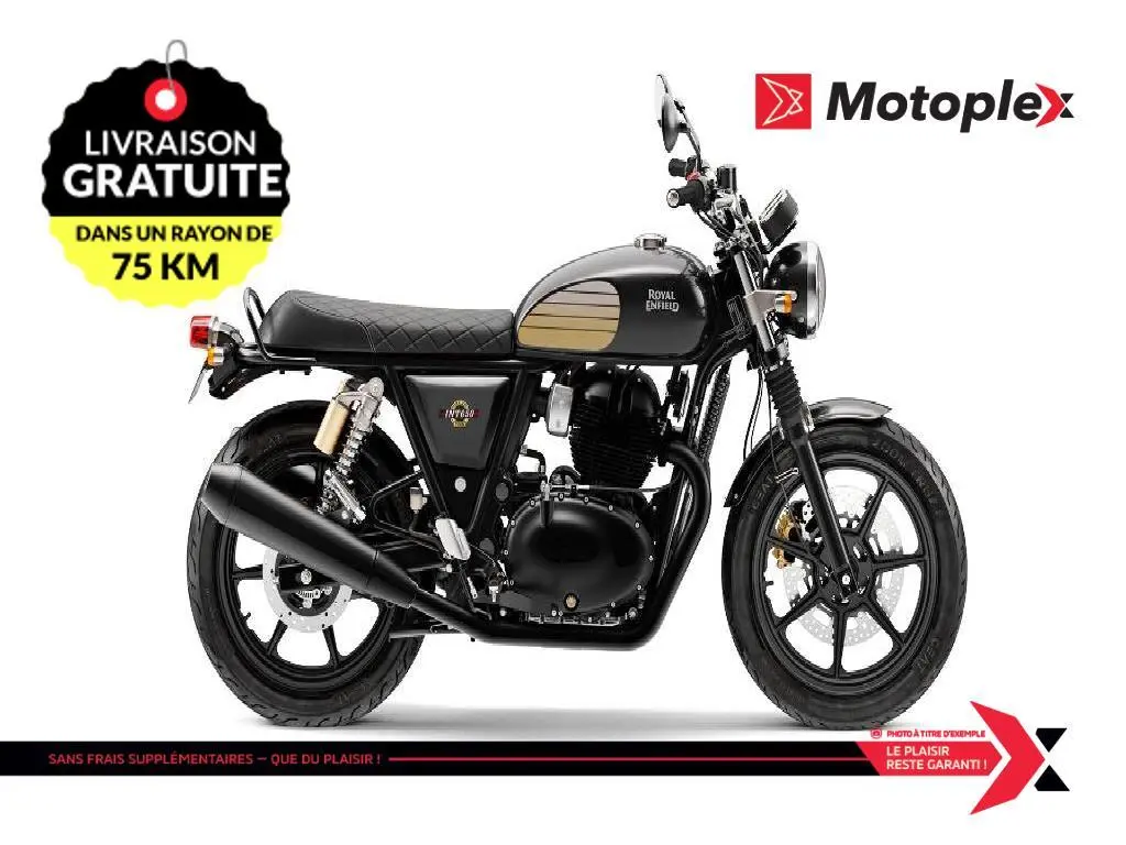 2024 Royal Enfield Interceptor 650 Black Ray