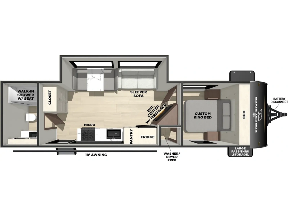 2026 Forest River Vibe Extreme Lite 2600rb alt