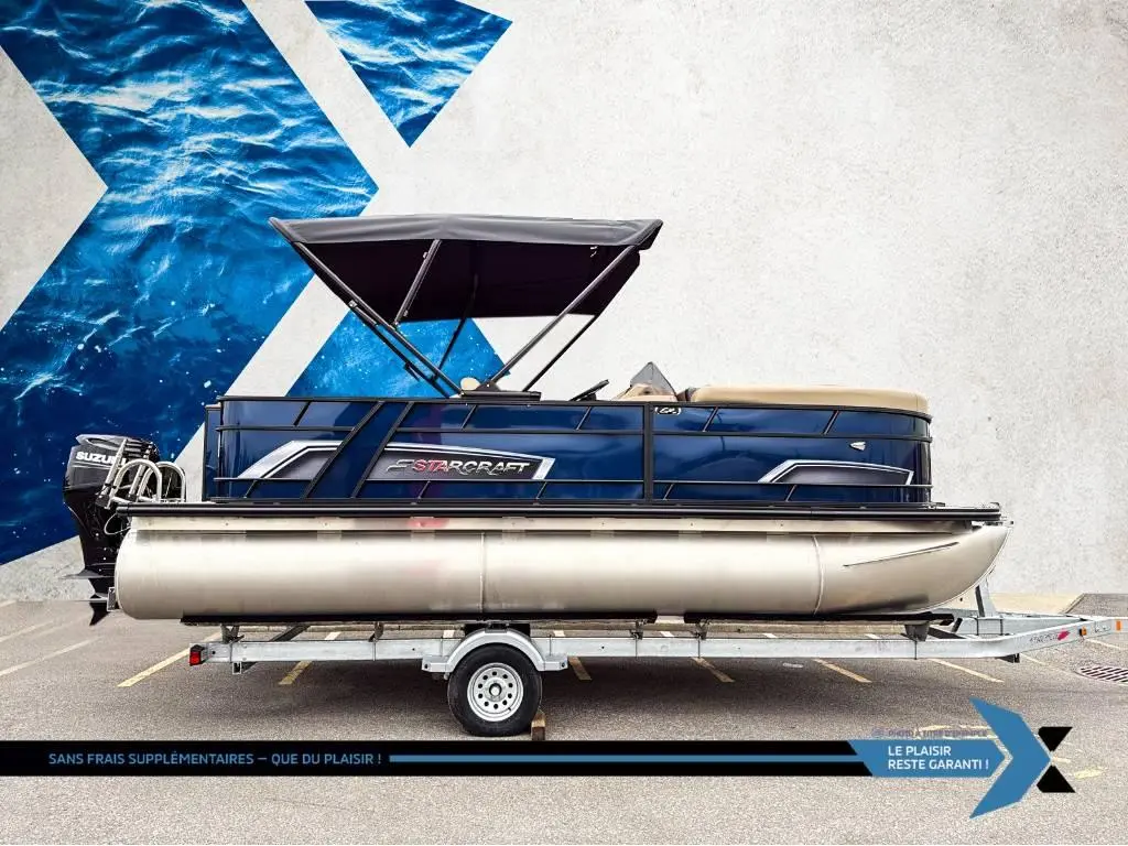 2026 STARCRAFT Ponton EX-20 FD fish Peche et plaisance 90HP INCLUS
