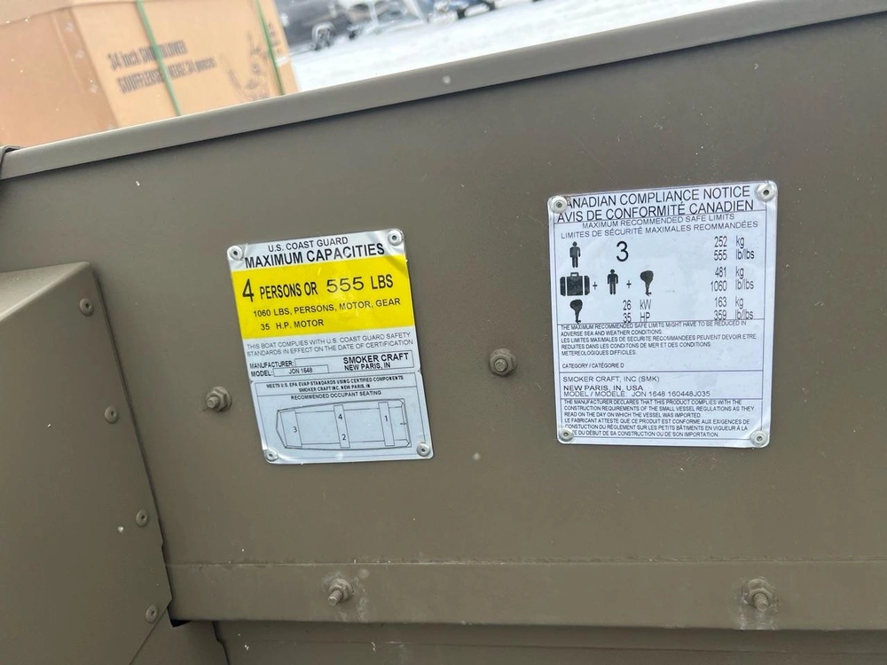 2026 Smoker-craft Inc Jon 1648 Tl alt