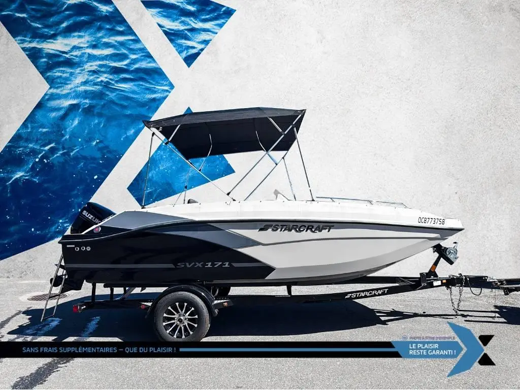 2023 Starcraft SVX 171 OB 90HP SUZUKI