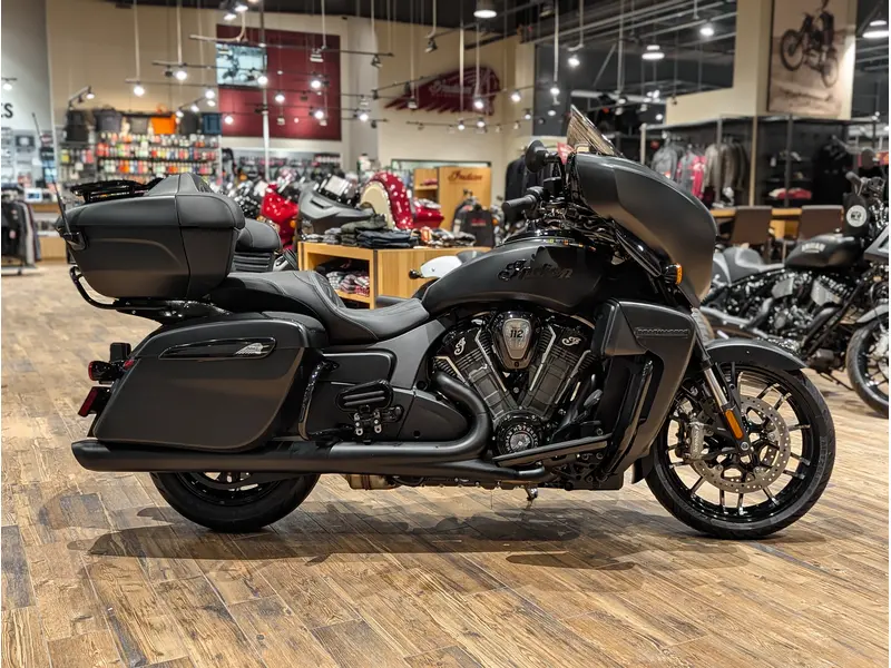 2026 Indian Motorcycle Roadmaster PowerPlus Dark Horse 112 + PowerBand Audio // Black Smoke thumbnail 2