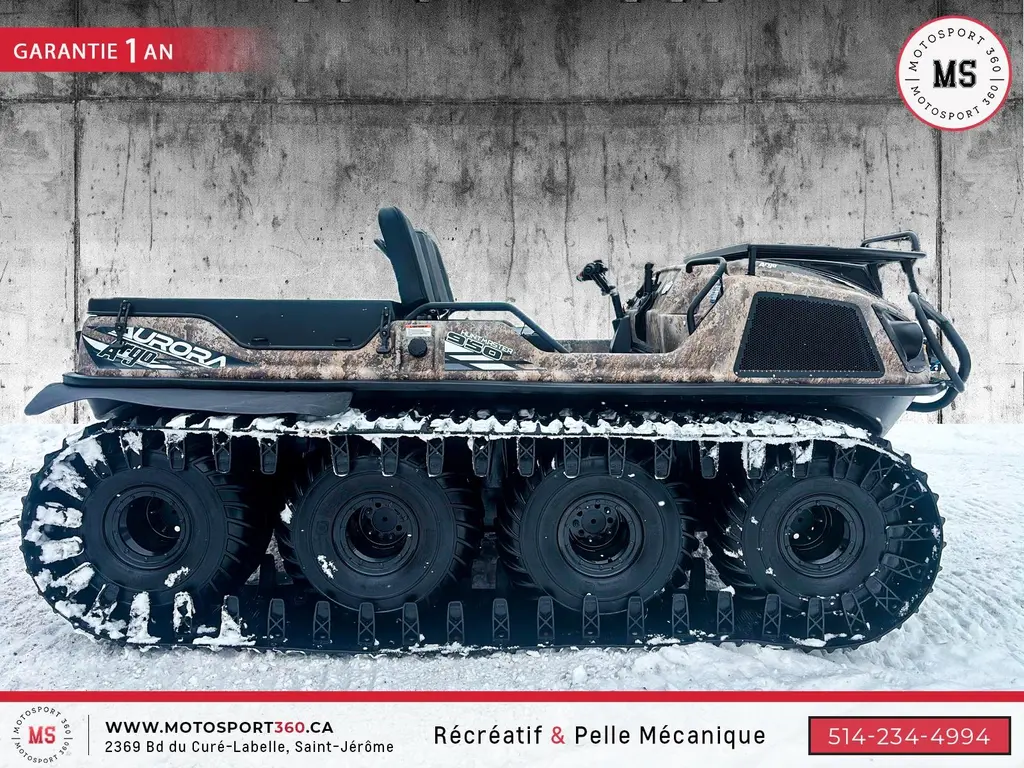 2025 Argo AURORA HUNTMASTER 950 SX CHENILLE INCLUSES !