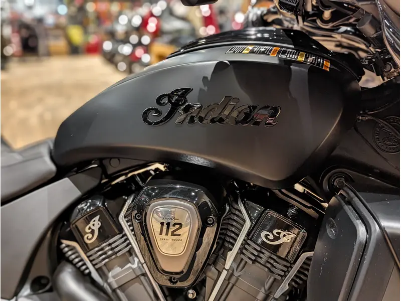 2026 Indian Motorcycle Roadmaster PowerPlus Dark Horse 112 + PowerBand Audio // Black Smoke thumbnail 7