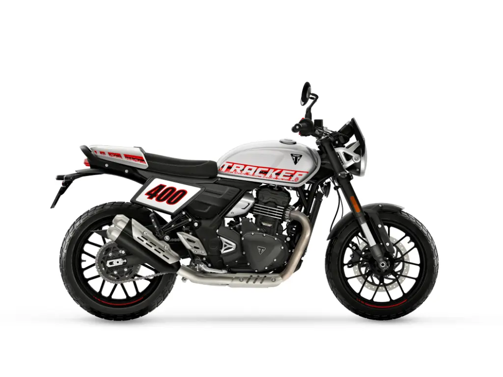 2027 Triumph Tracker 400 // Aluminum Silver 