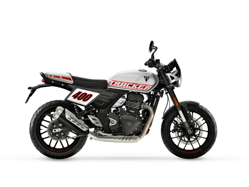 Triumph Tracker 400 // Aluminium Silver 2027