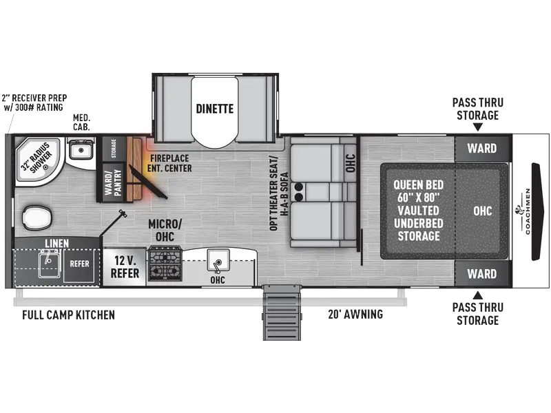 2026 Coachmen Freedom Express 252RBS