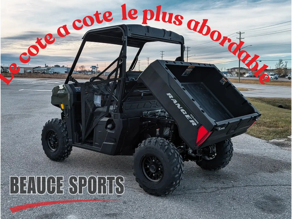 2026 Polaris Ranger 500 Sage Green | 🚜 Comparable Can-am Defender Hd5 & Cub Cadet Challenger Mx 🚜 alt