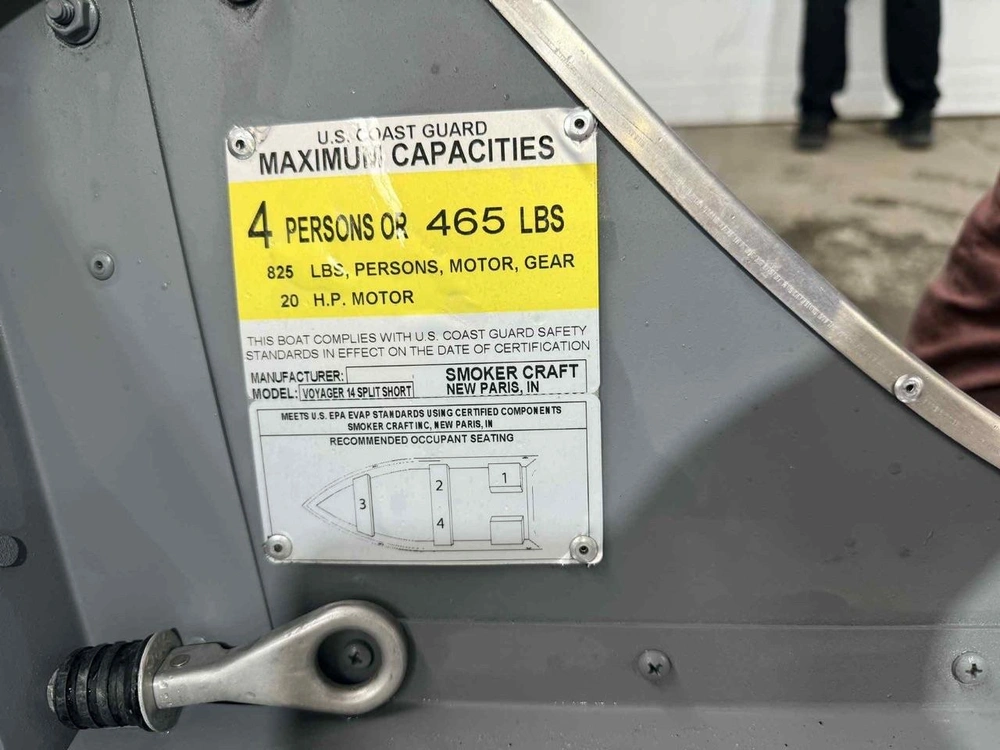 2026 Smoker-craft Inc Voyager Seafarer 14 Ts alt