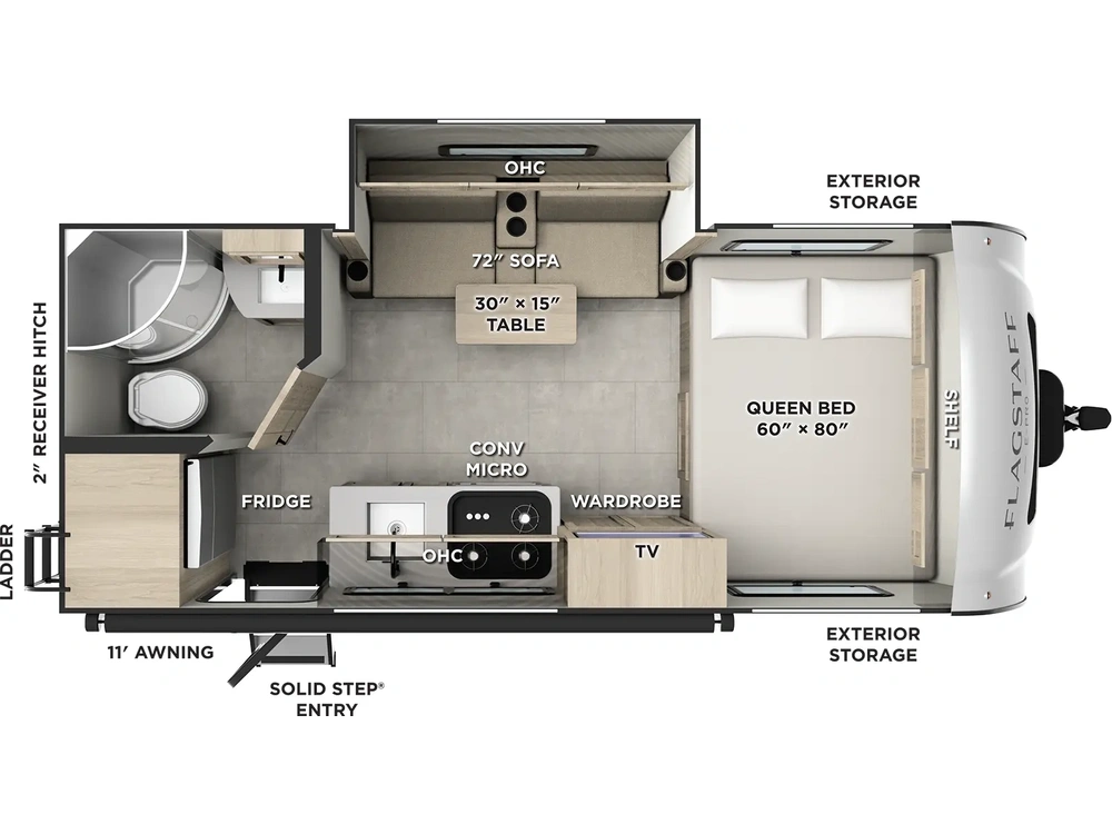Forest River Flagstaff E-pro E19fd 2026 alt