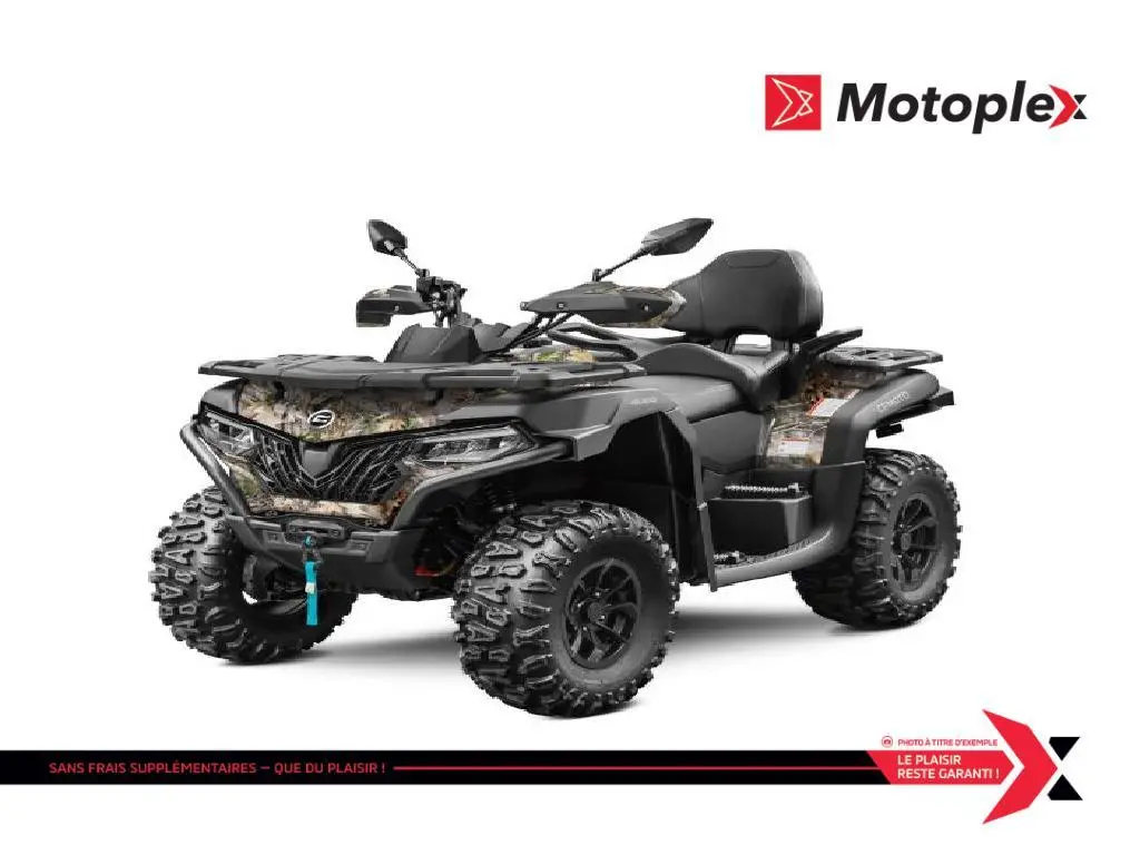 2026 CFMOTO CFORCE 600 TOURING CAMOUFLAGE KANATI