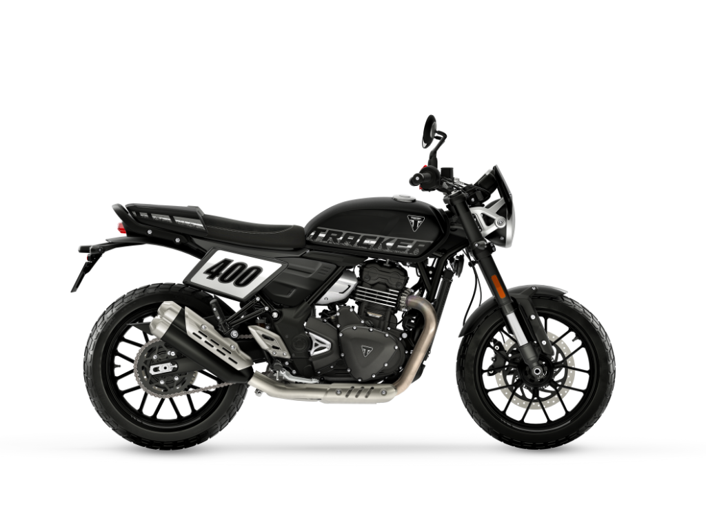 2027 Triumph Tracker 400 // Phantom Black