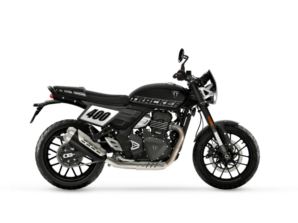 2027 Triumph Tracker 400 // Phantom Black 