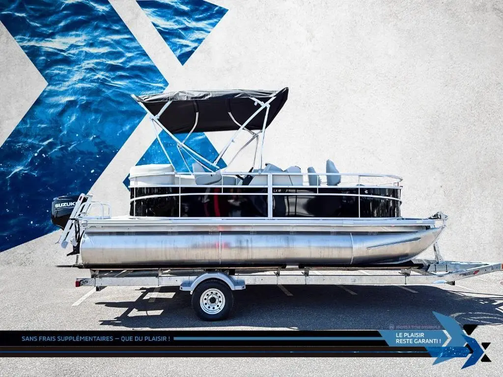 Starcraft Ponton LX 18F Fish de pêche moteur Suzuki 60HP inclus 2025