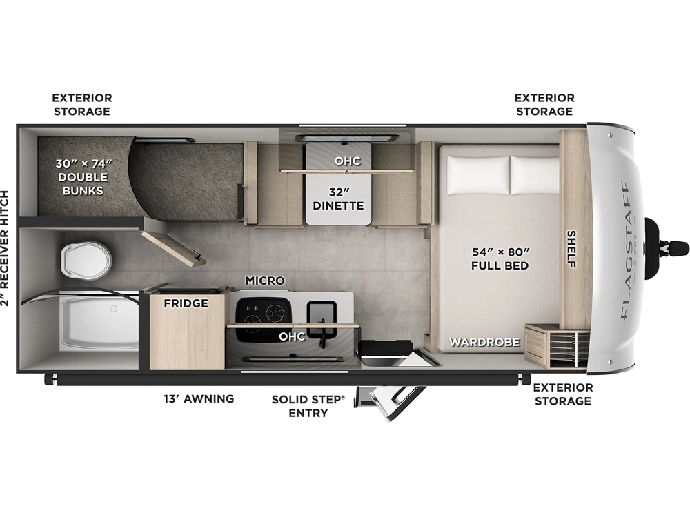 Forest River Flagstaff E-pro E17le 2026 alt