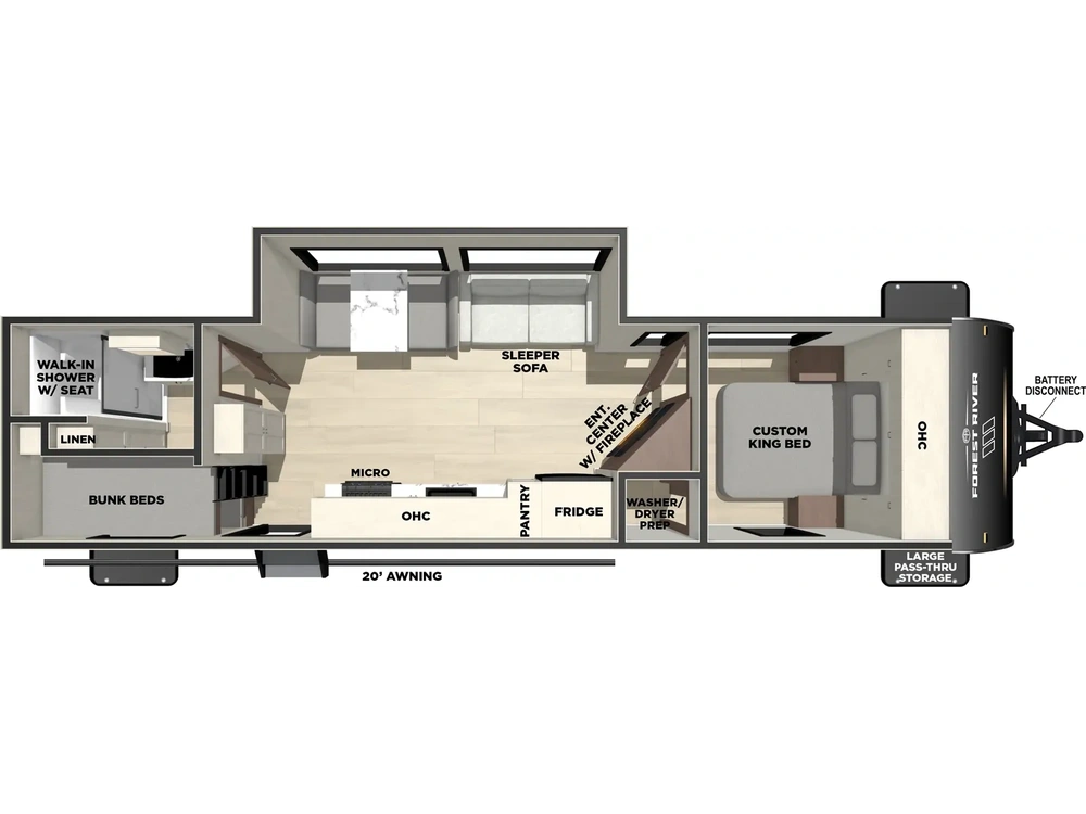 2026 Forest River Vibe Extreme Lite 2600bh alt