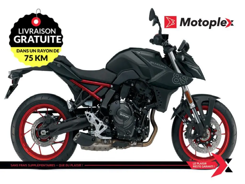 2025 Suzuki GSX-8S Démonstrateur 420 KM.