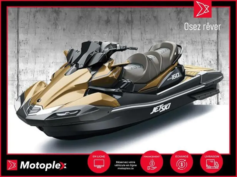 2023 Kawasaki Jet Ski Ultra 160 LX Demo 37 Heur