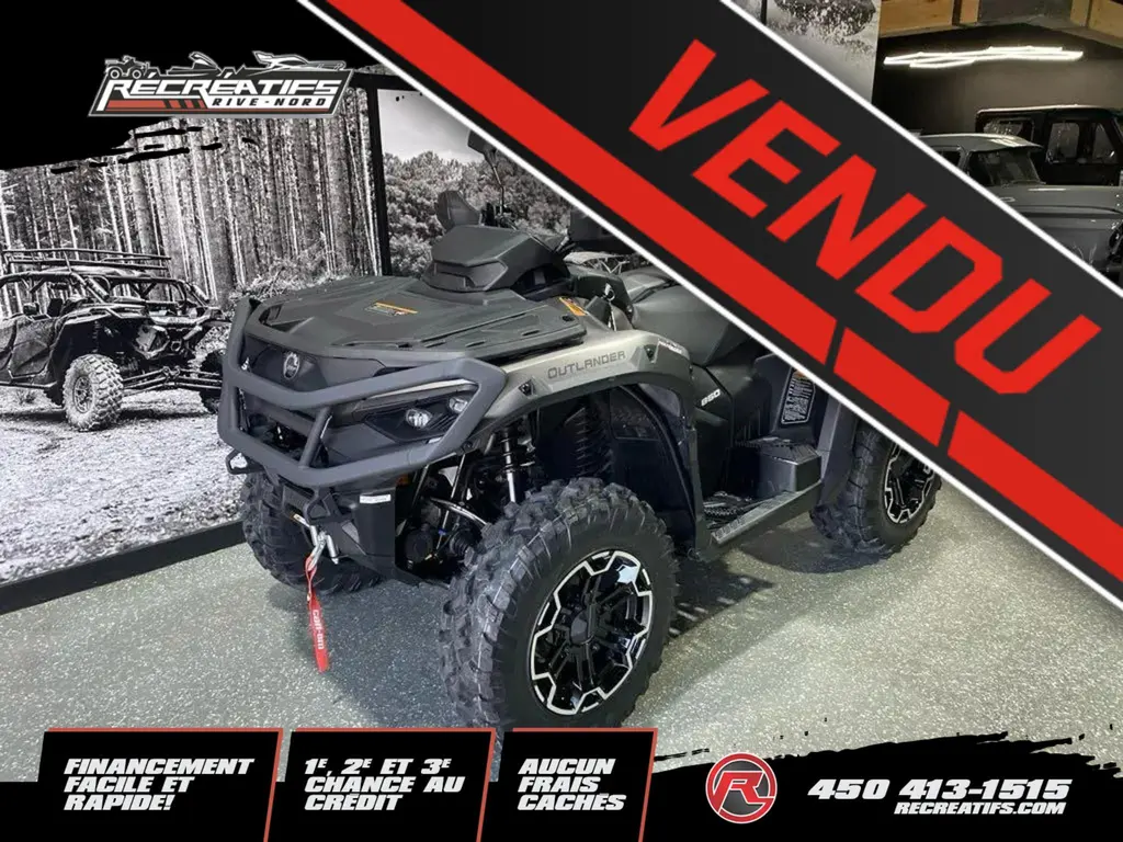 2025 Can-Am OUTLANDER MAX 850 XT - **NOUVEAU LOOK ET NOUVEAU MOTEUR 999CC**