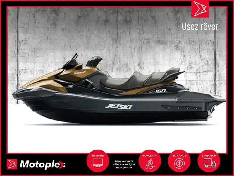2023 Kawasaki Jet Ski Ultra 160 LX Demo 37 Heur