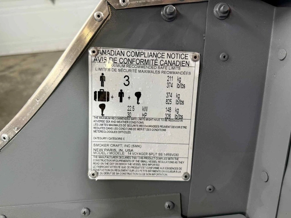 2026 Smoker-craft Inc Voyager Seafarer 14 Ts alt