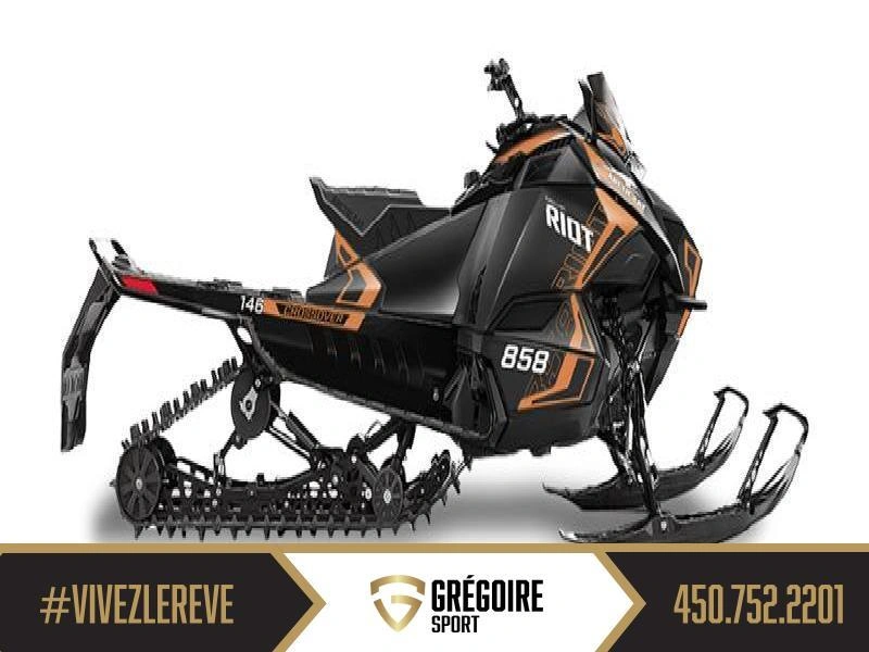 Arctic Cat Riot 858 Sno Pro Es 1.75 (ac G8 Display) 2026 alt