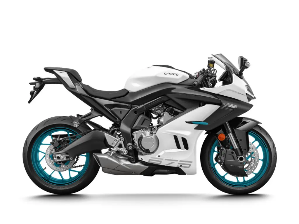 2025 CFMOTO 675SS // Nebula White 