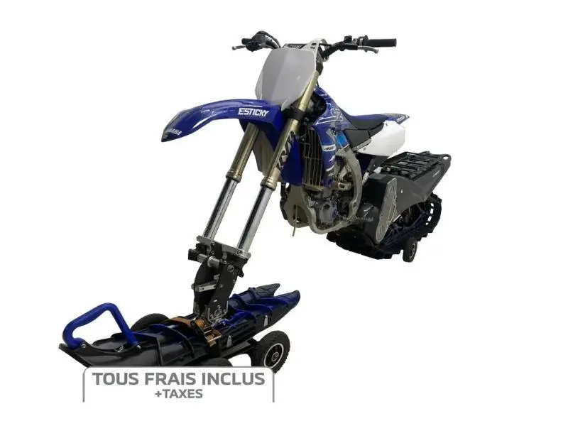 2019 Yamaha YZ450F et YETI snow mx Freeride 129