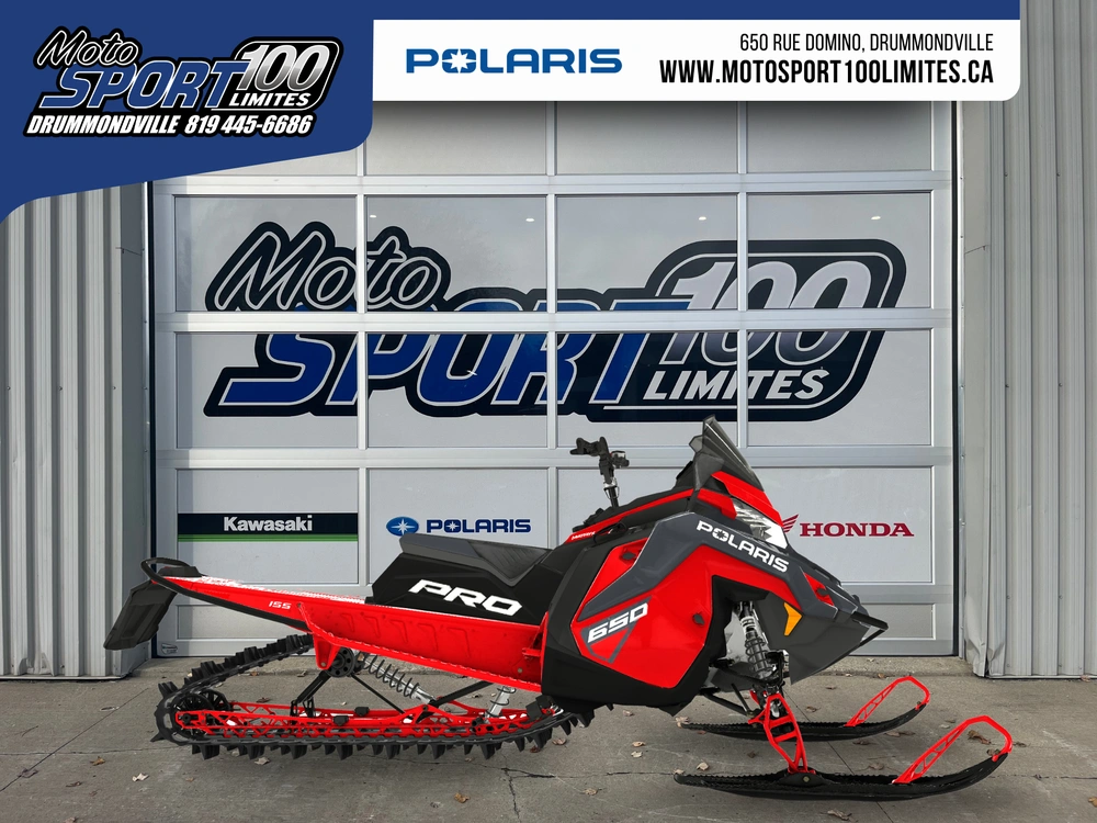 Polaris 650 Pro Rmk 155 2 Ans De Garantie 2024 alt