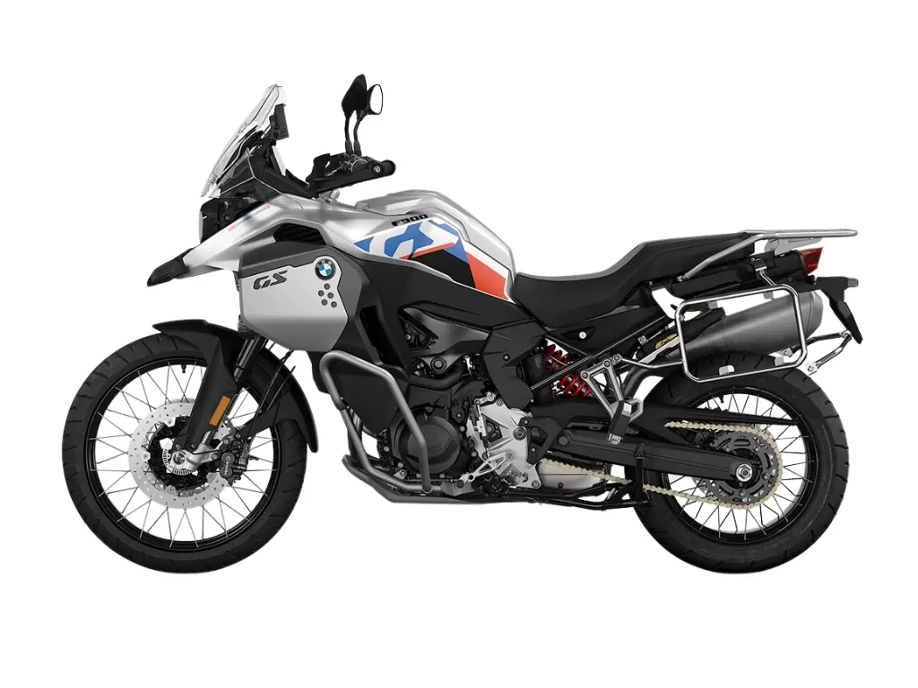 2025 BMW F 900 GS Adventure // White Aluminum Metallic Matte 